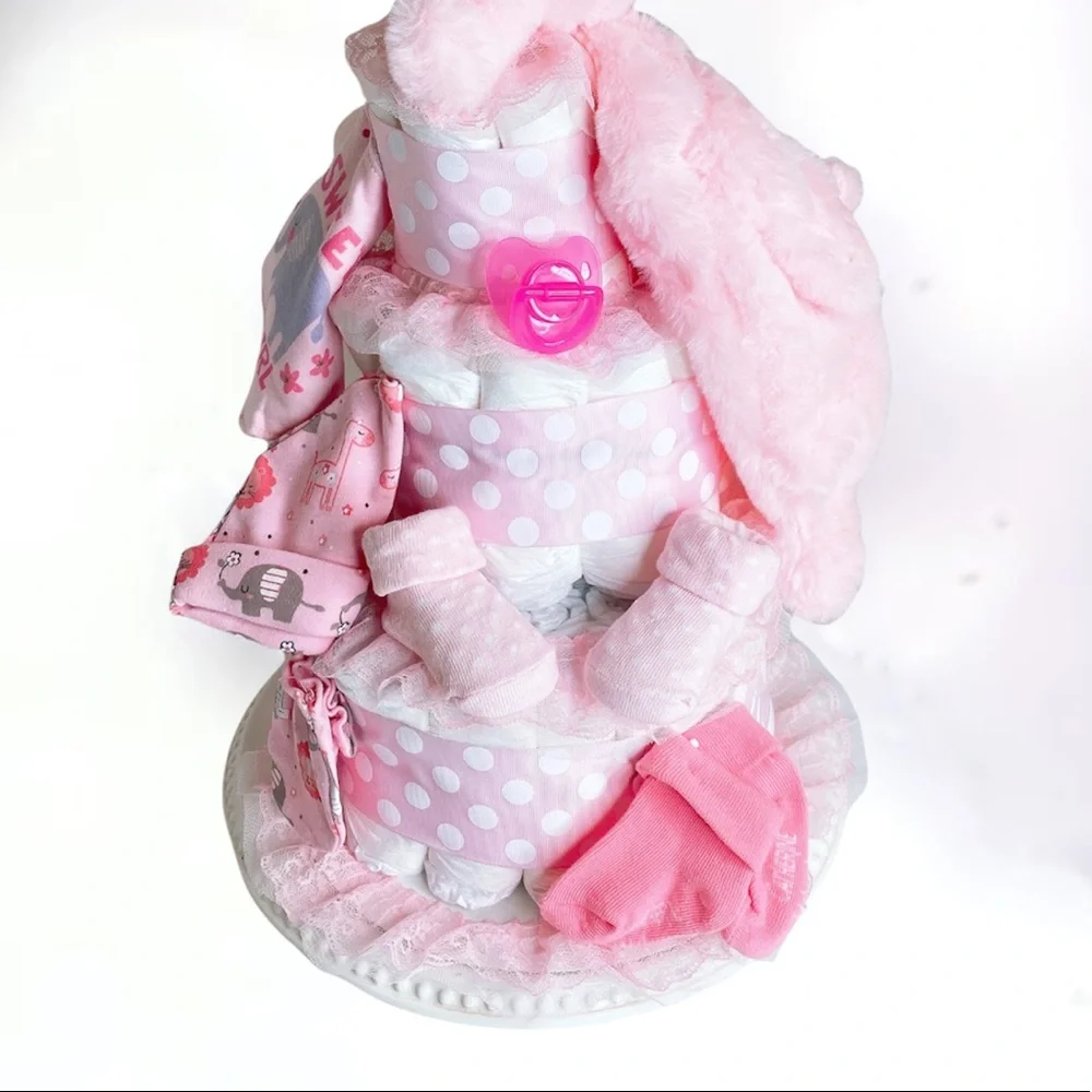 Elephant Diaper Cake